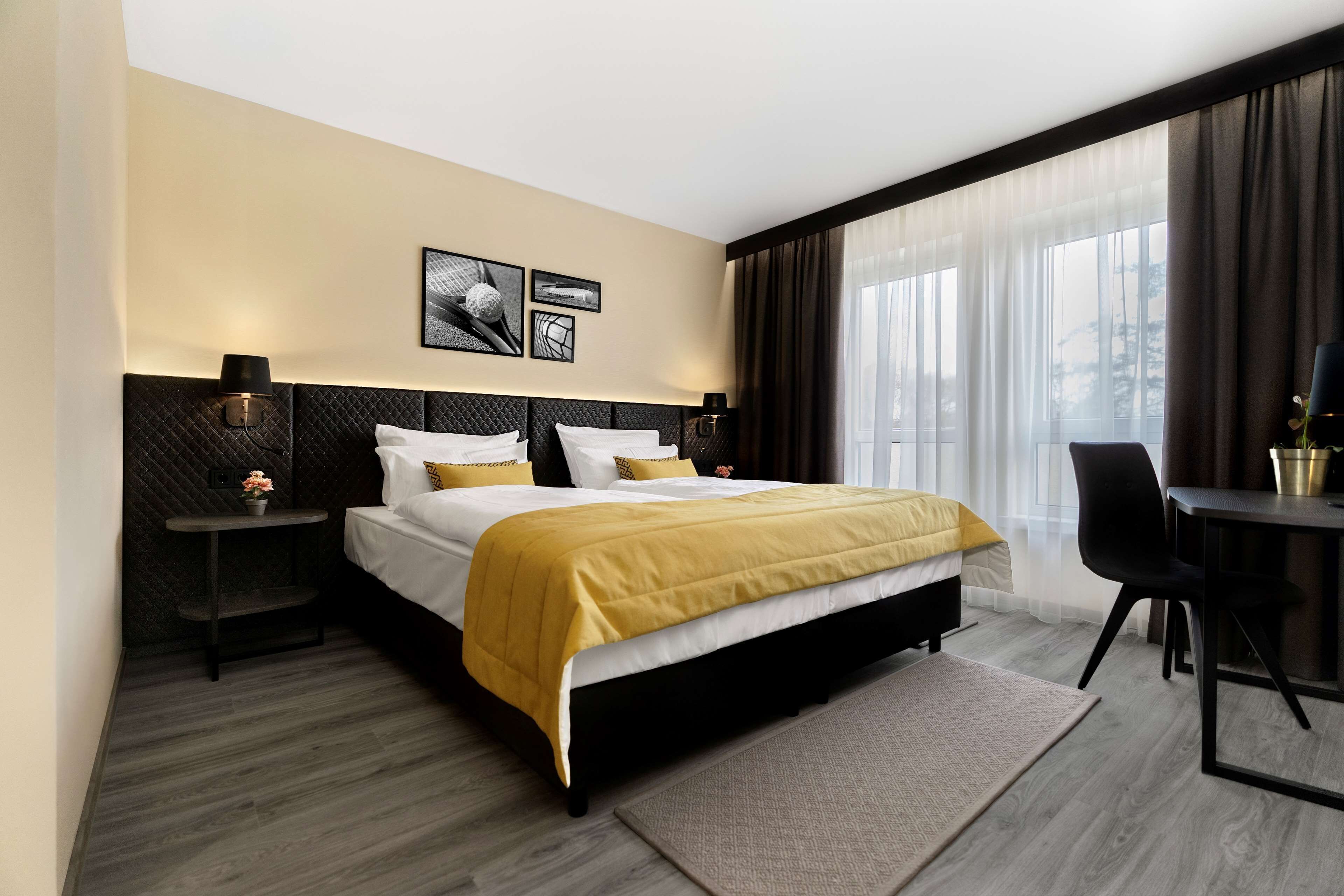 comfort deluxe room | premium bedding, in-room safe, iron/ironing board, free wifi