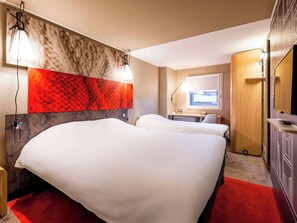 Standard Room, Multiple Beds | In-room safe, desk, blackout curtains, free cots/infant beds