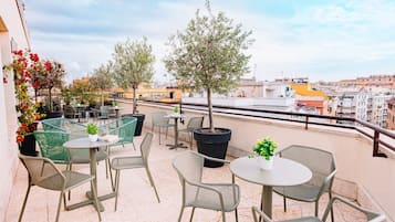 Terrasse sur le toit