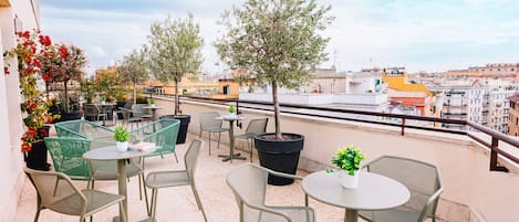 Terrasse sur le toit