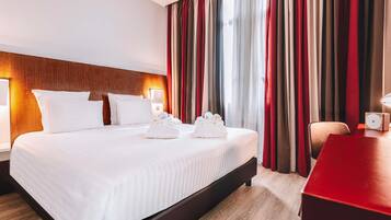 Biancheria da letto ipoallergenica, minibar, una cassaforte in camera