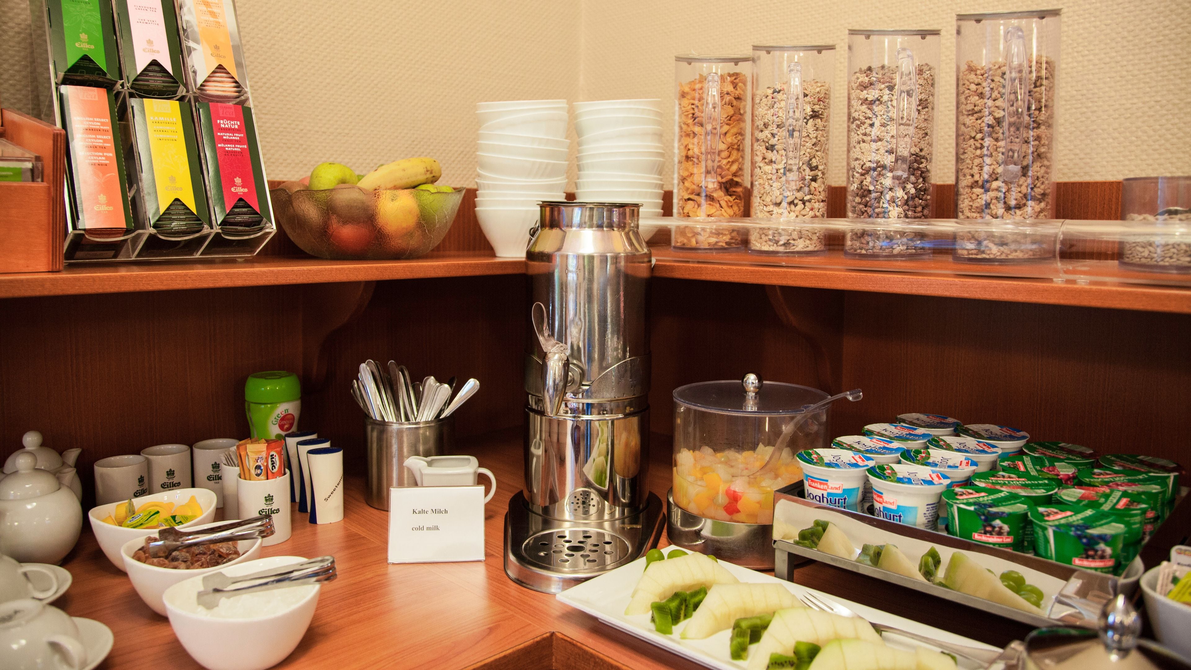 Daily to-go breakfast for a fee