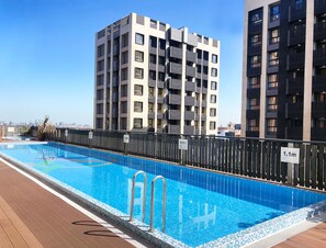 Seasonal outdoor pool