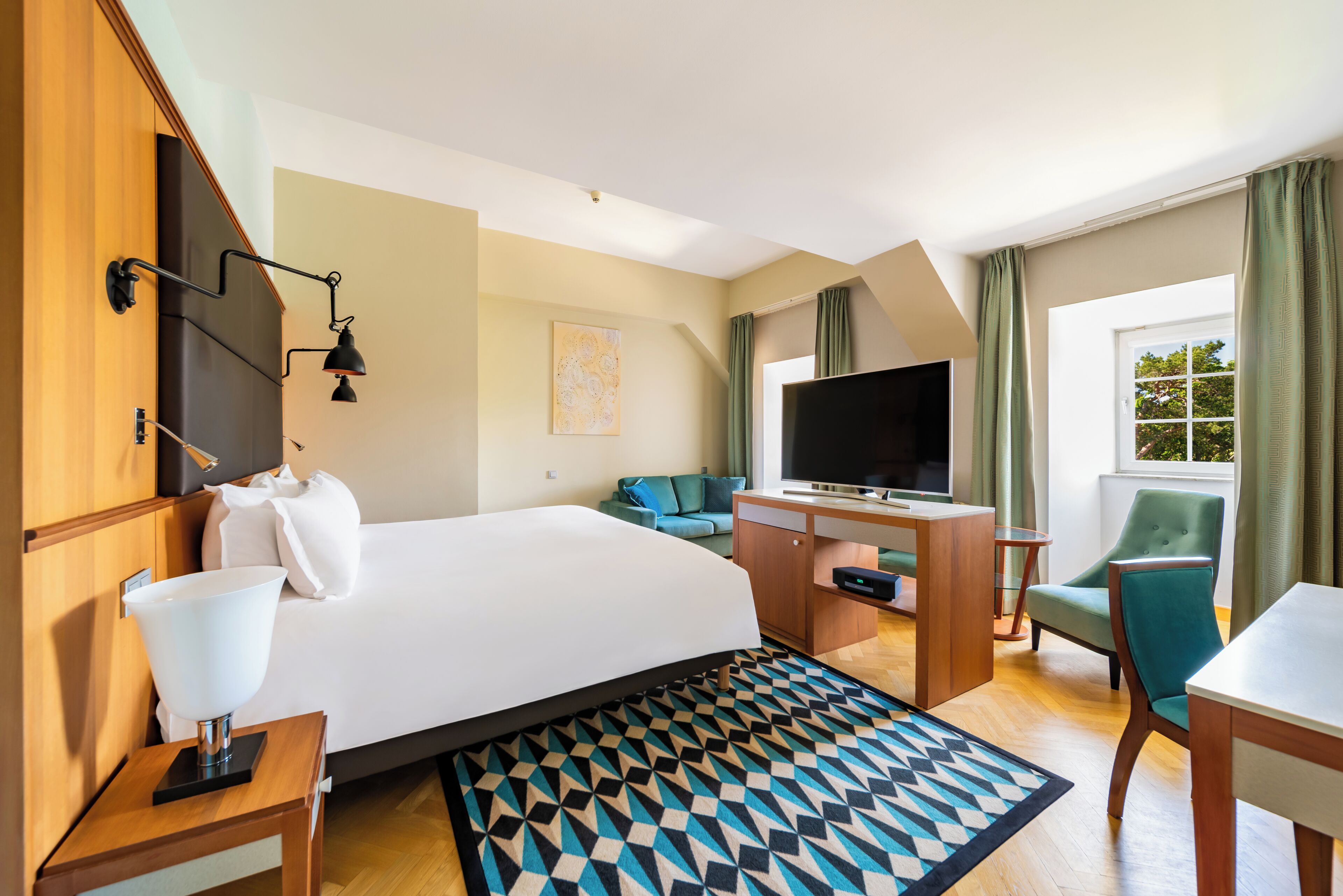 Junior Suite, 1 Double Bed, Park Side