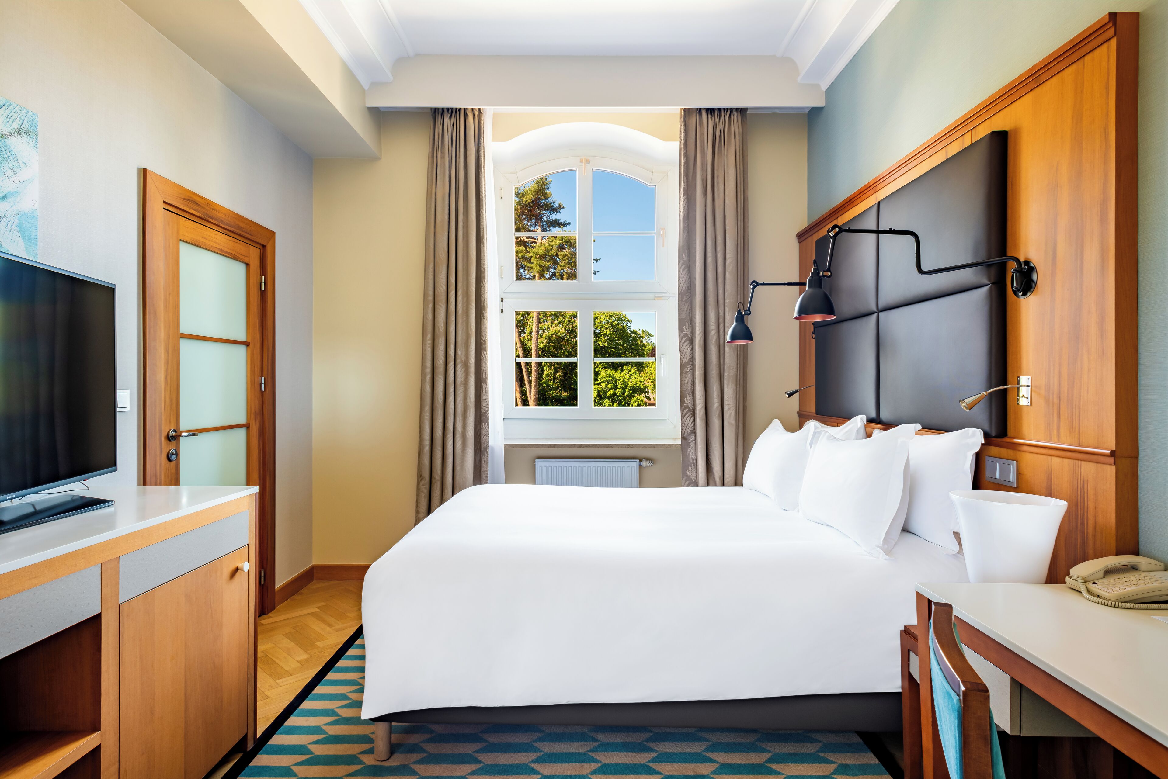 Literie de qualité supérieure, minibar, coffres-forts dans les chambres