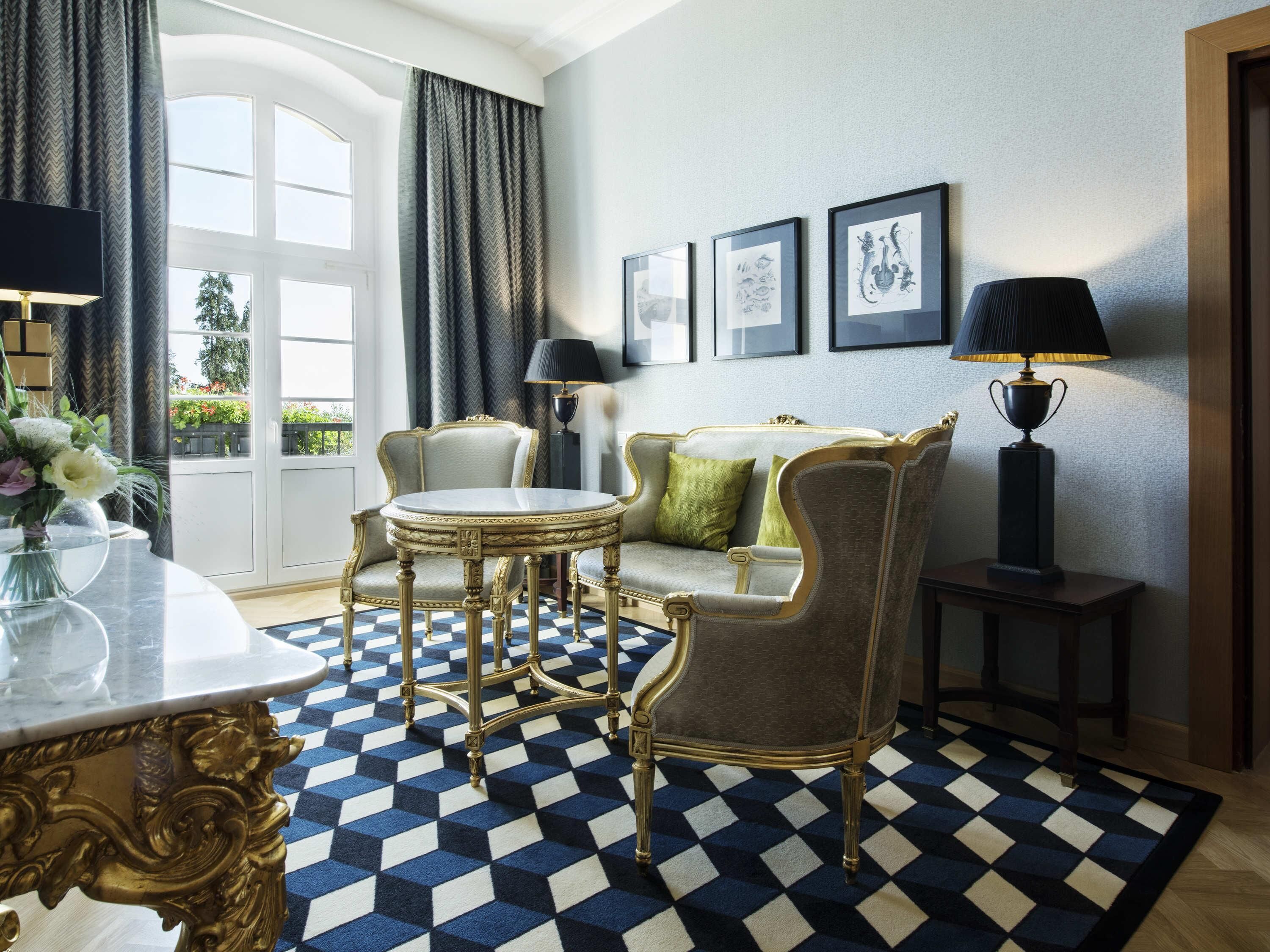 Presidential-Suite, Mehrere Betten, Terrasse | Hochwertige Bettwaren, Minibar, Zimmersafe, Schreibtisch