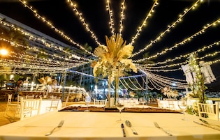 Área de bodas al aire libre