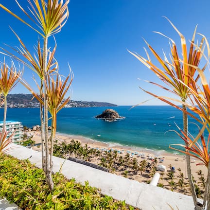 Private beach, beach cabanas