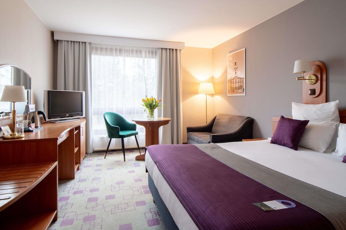 Standard Room, 1 Queen Bed with Sofa bed | Desk, blackout drapes, soundproofing, free WiFi