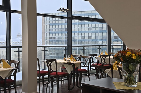 Daily buffet breakfast (EUR 14.00 per person)
