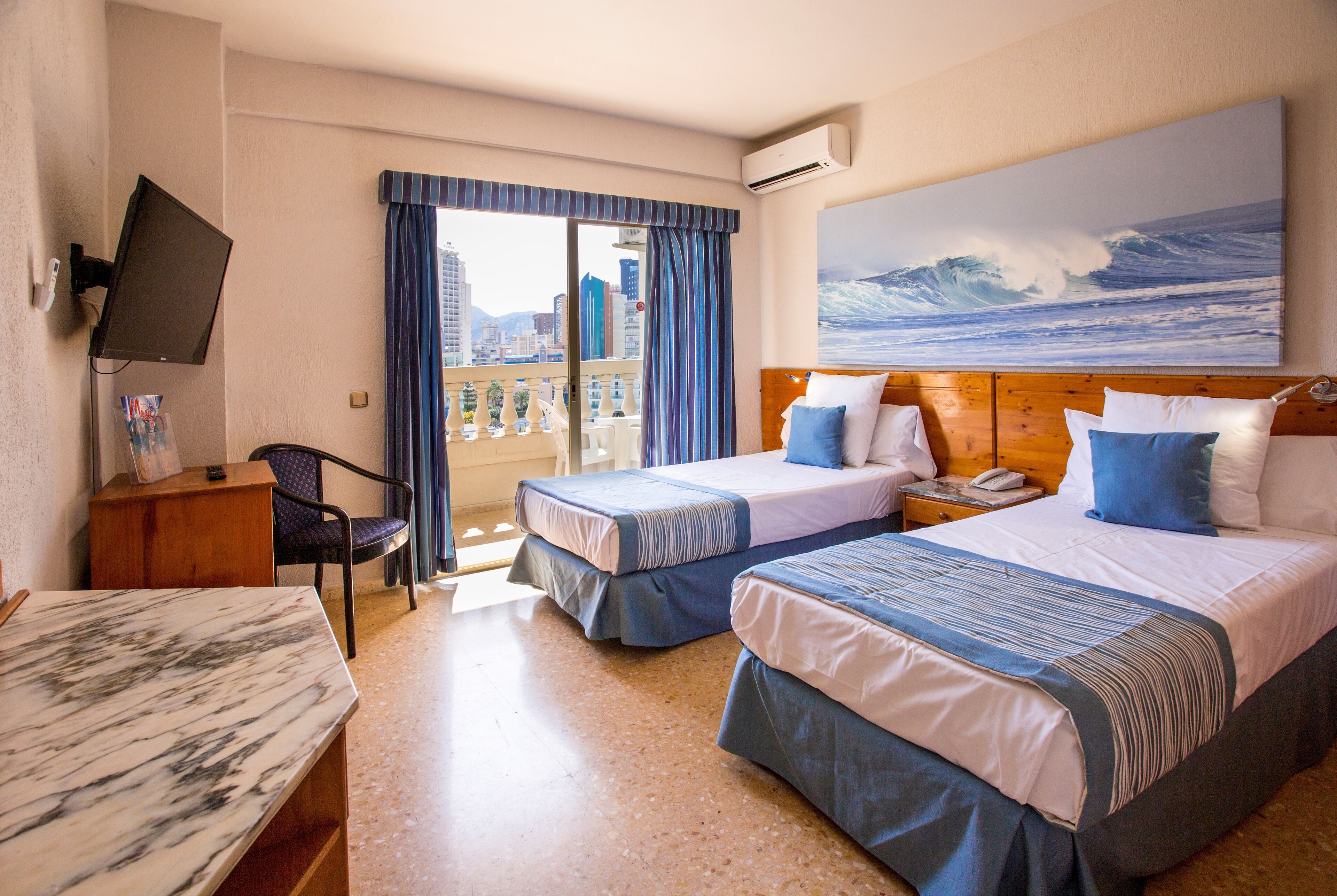 In-room safe, blackout curtains, iron/ironing board (on request)