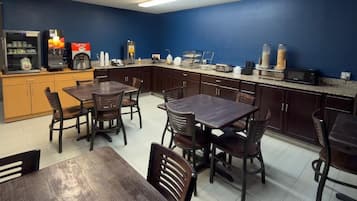 Kontinental frokost er inkludert hver dag