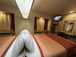 Desk, iron/ironing board, free WiFi, bed sheets