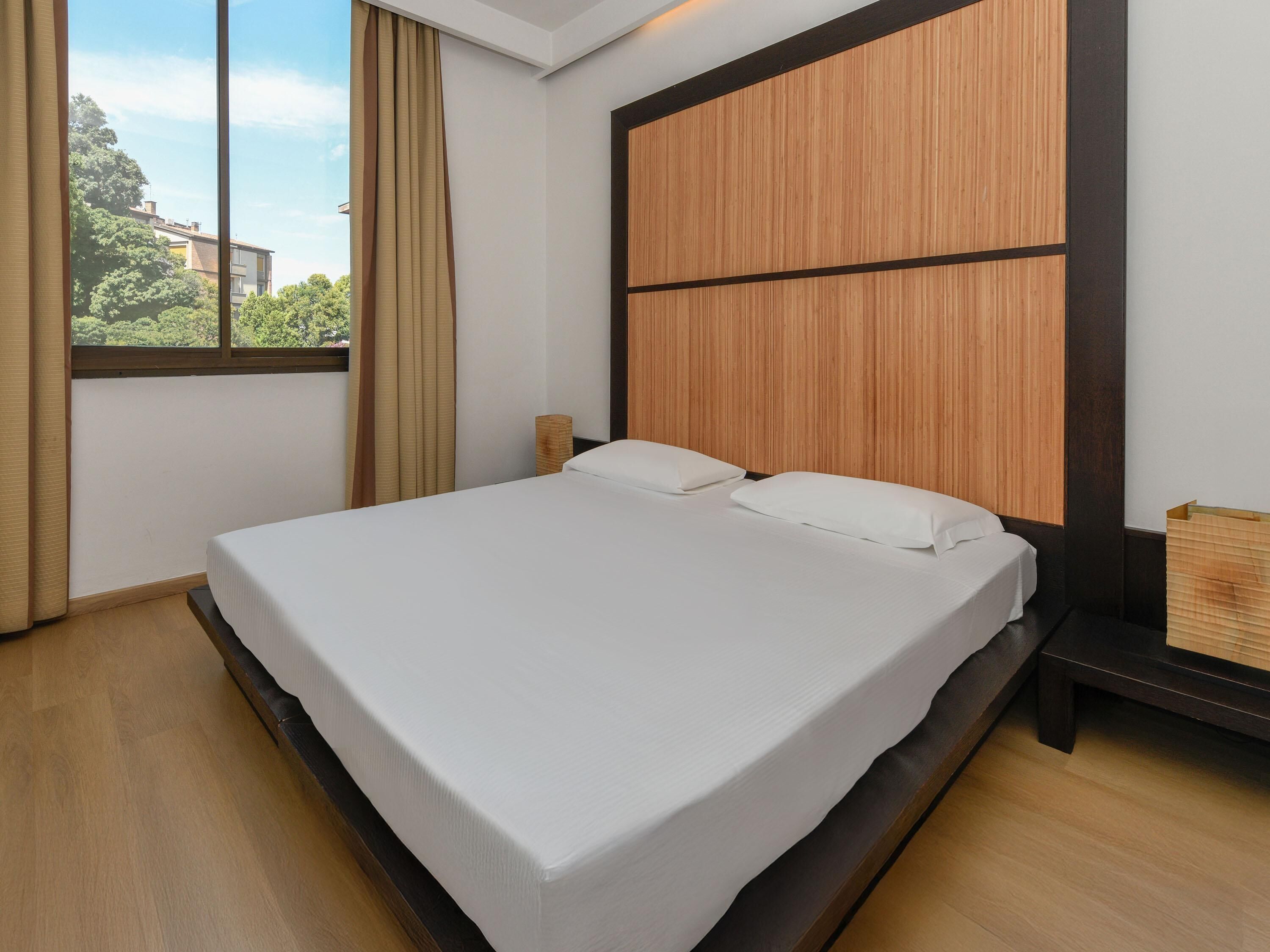 Dobbeltrom – standard, 1 queensize-seng | Allergitestet sengetøy, dundyner, minibar og safe på rommet