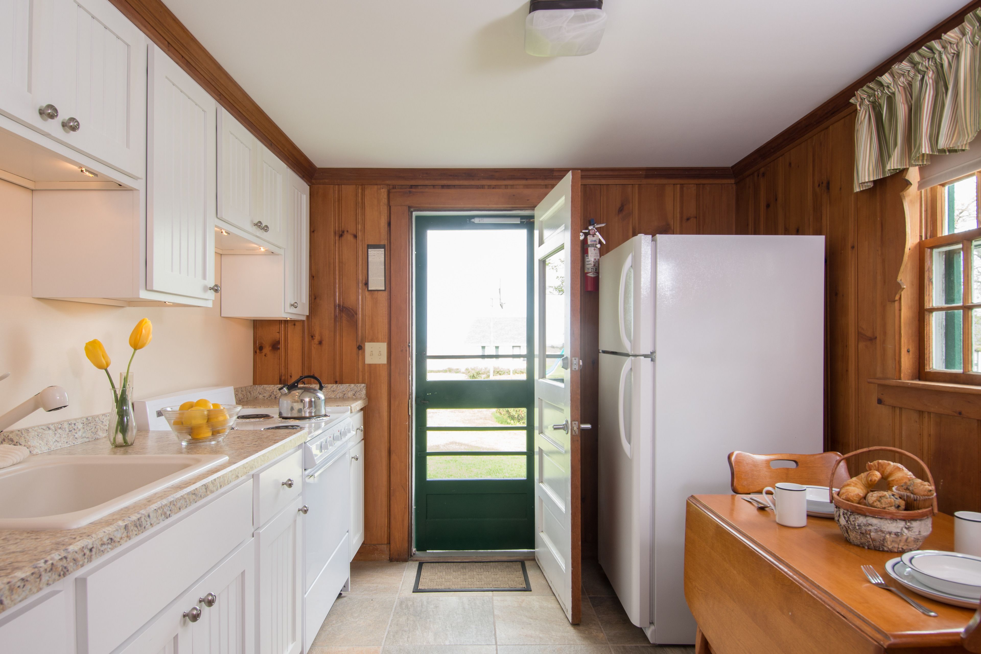 cottage (one bedroom cottage water view) | private kitchen | coffee/tea maker