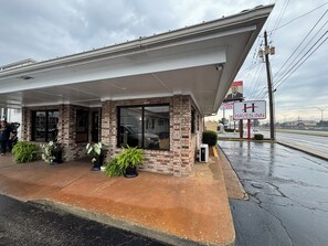 Entrada de la propiedad