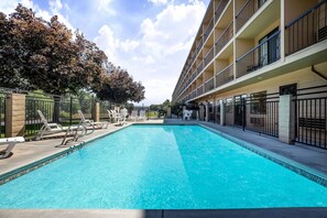 Seasonal outdoor pool
