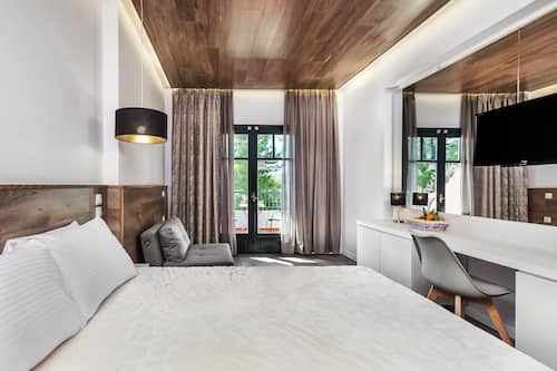 Chambre supérieure double | Vue de la chambre