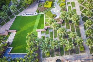 Vue sur le jardin