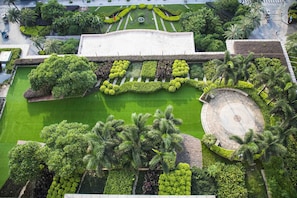 Vue sur le jardin