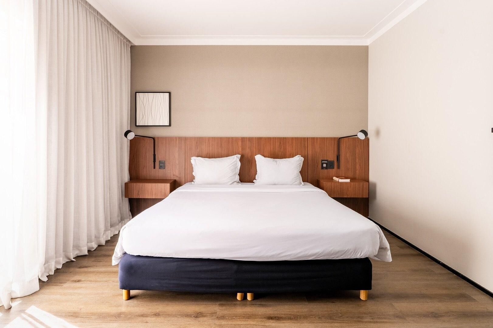 Minibar, in-room safe, desk, blackout drapes