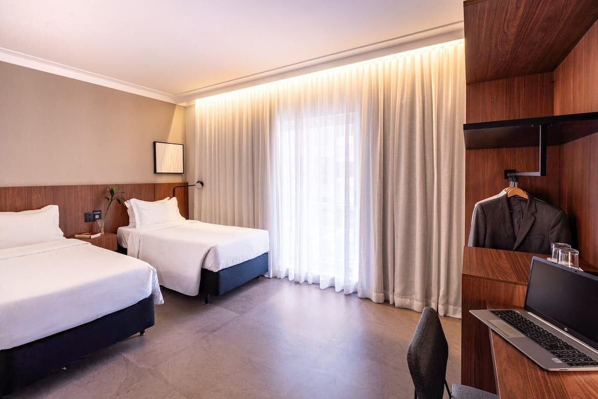 Minibar, in-room safe, desk, blackout drapes