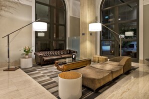 Sitzecke in der Lobby