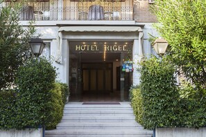 Façade de l’hébergement 
