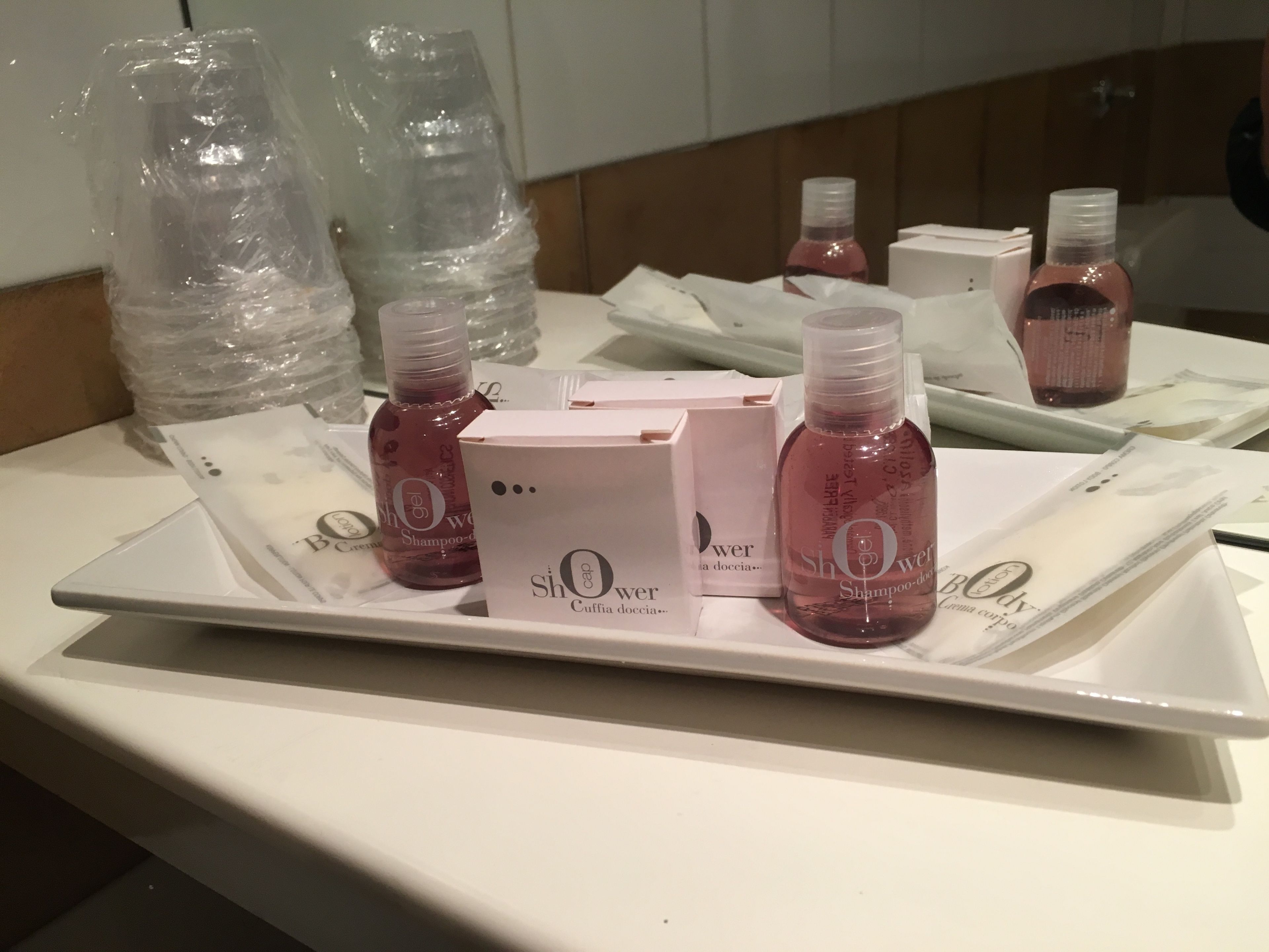 shower, rainfall showerhead, free toiletries, hair dryer