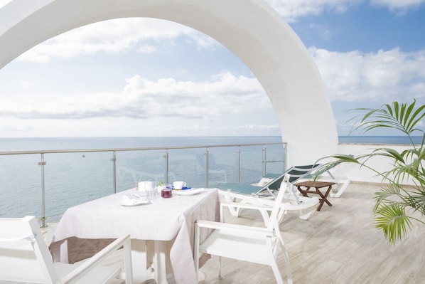 Terrace/patio - Hotel Cavalluccio Marino (Santa Marinella)