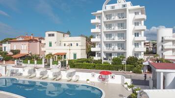 Overnatningsstedets facade