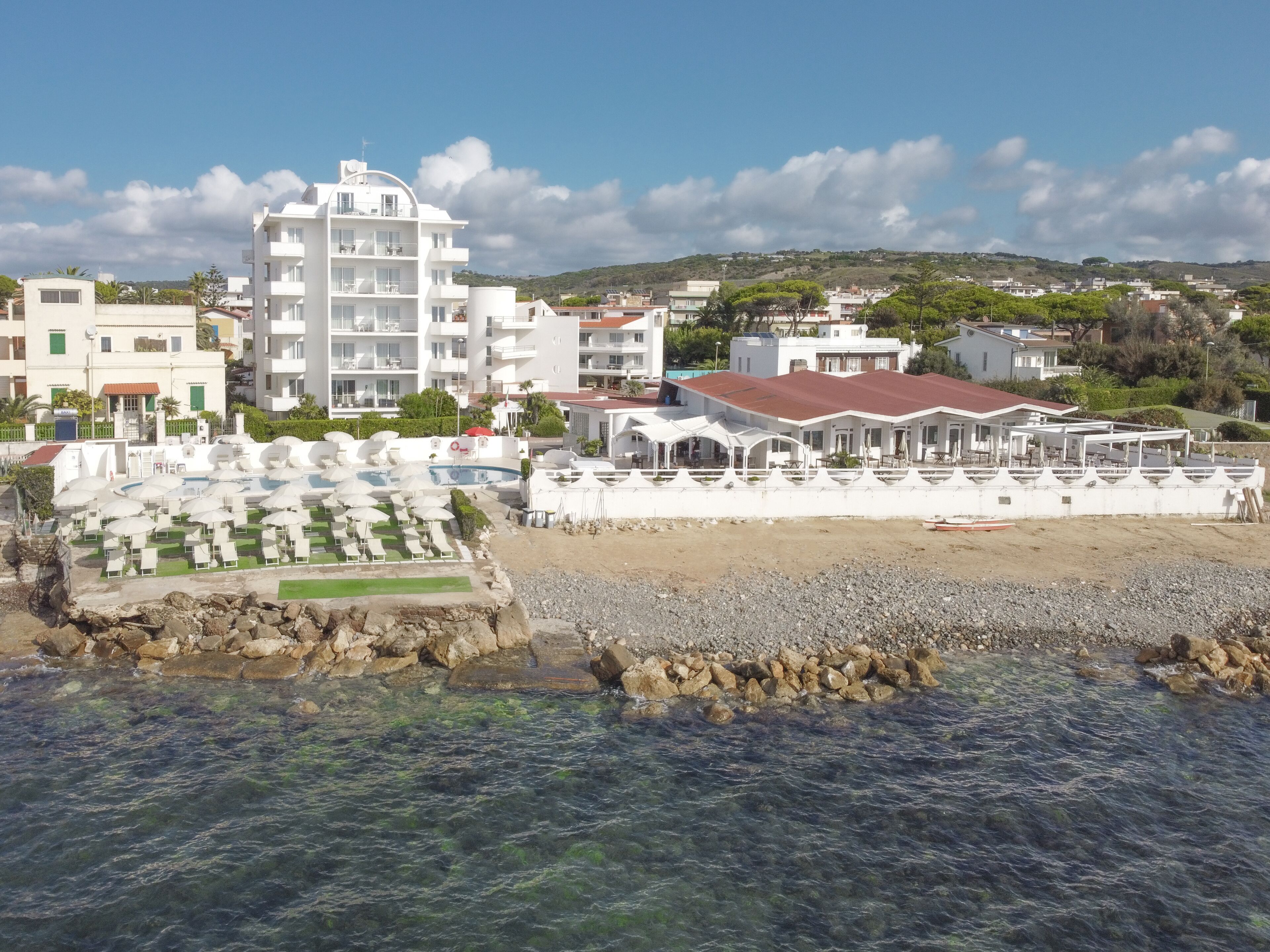 Fassade der Unterkunft