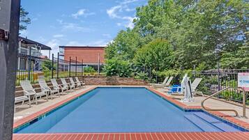 Seasonal outdoor pool