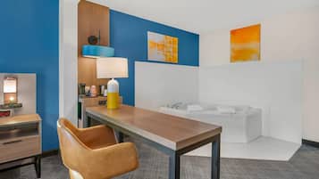 In-room safe, desk, iron/ironing board, cots/infant beds