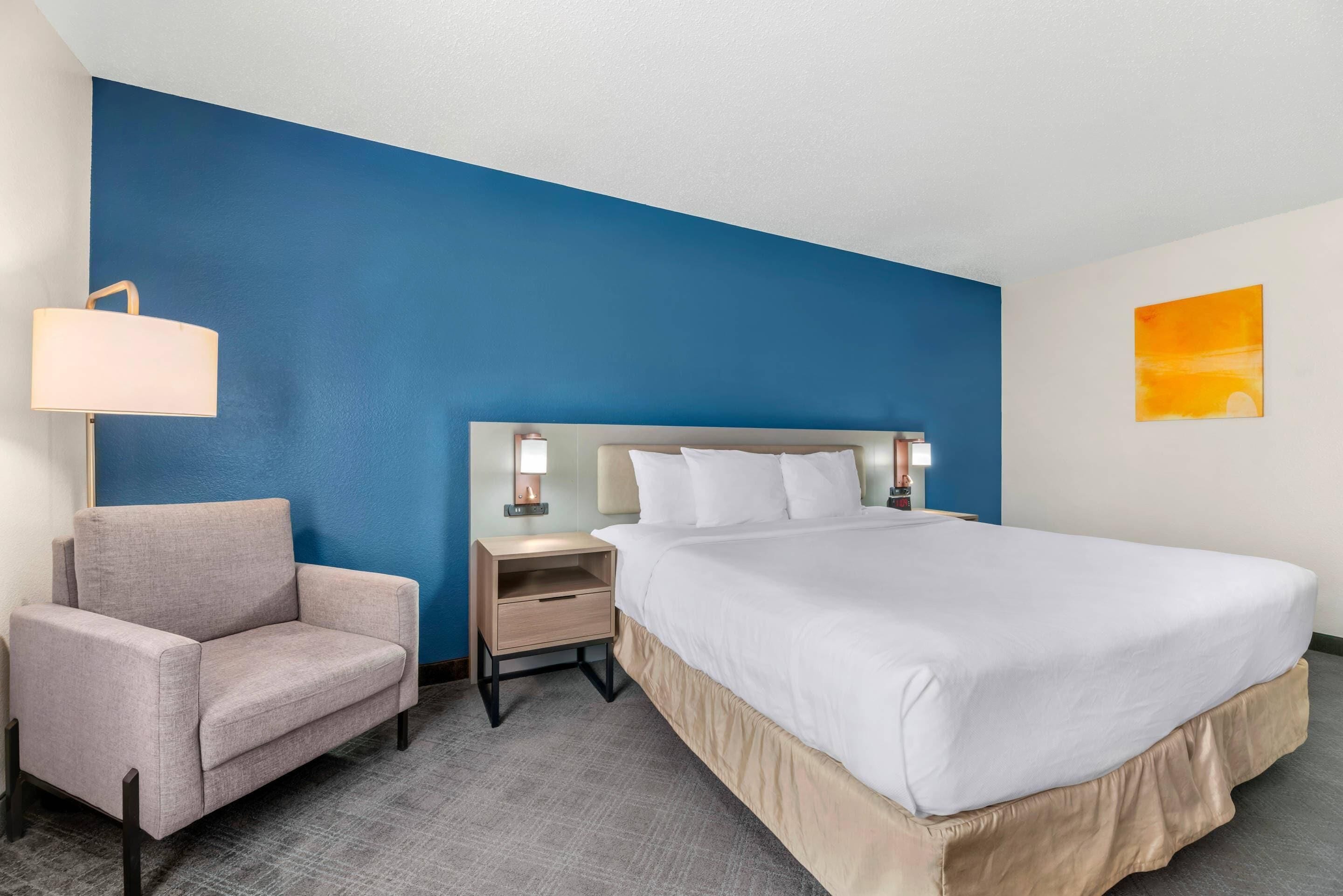 Room, 1 King Bed, Non Smoking | In-room safe, desk, iron/ironing board, cribs/infant beds