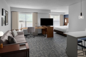Hypo-allergenic bedding, pillow-top beds, in-room safe, desk