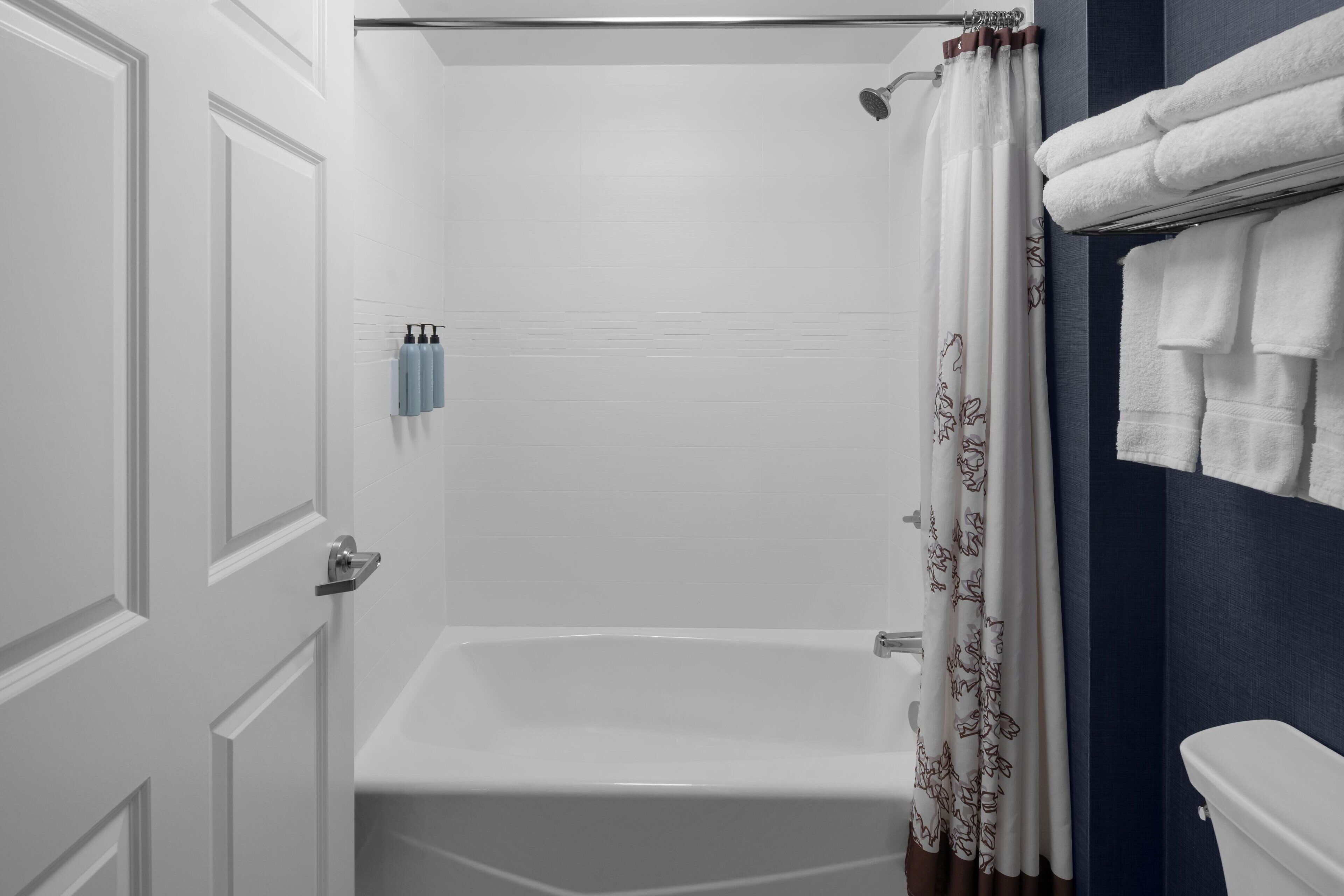 hypo-allergenic bedding, pillow-top beds, in-room safe, desk