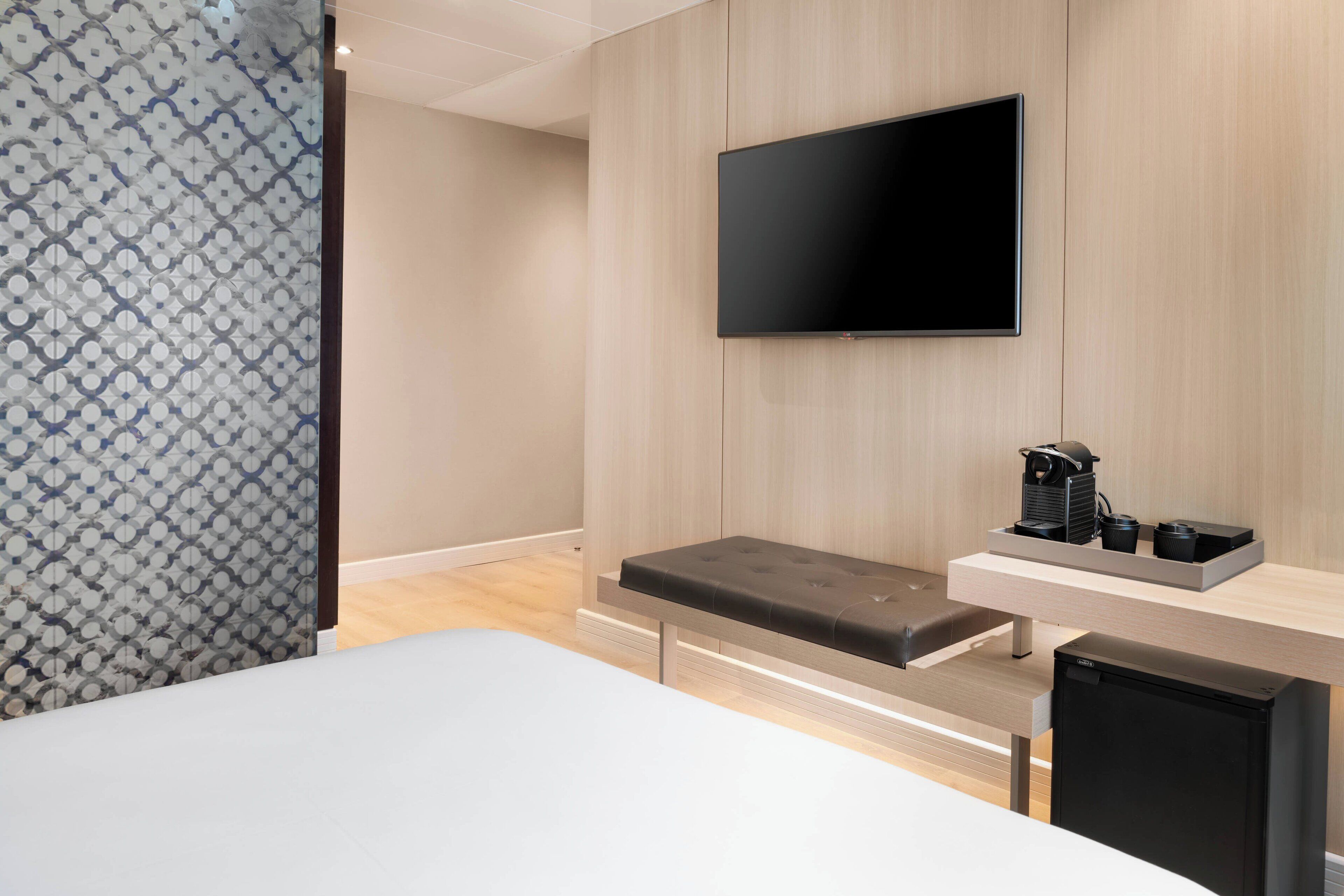 minibar, in-room safe, desk, blackout curtains