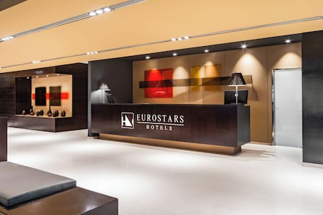 Reception. Eurostars Lisboa Parque