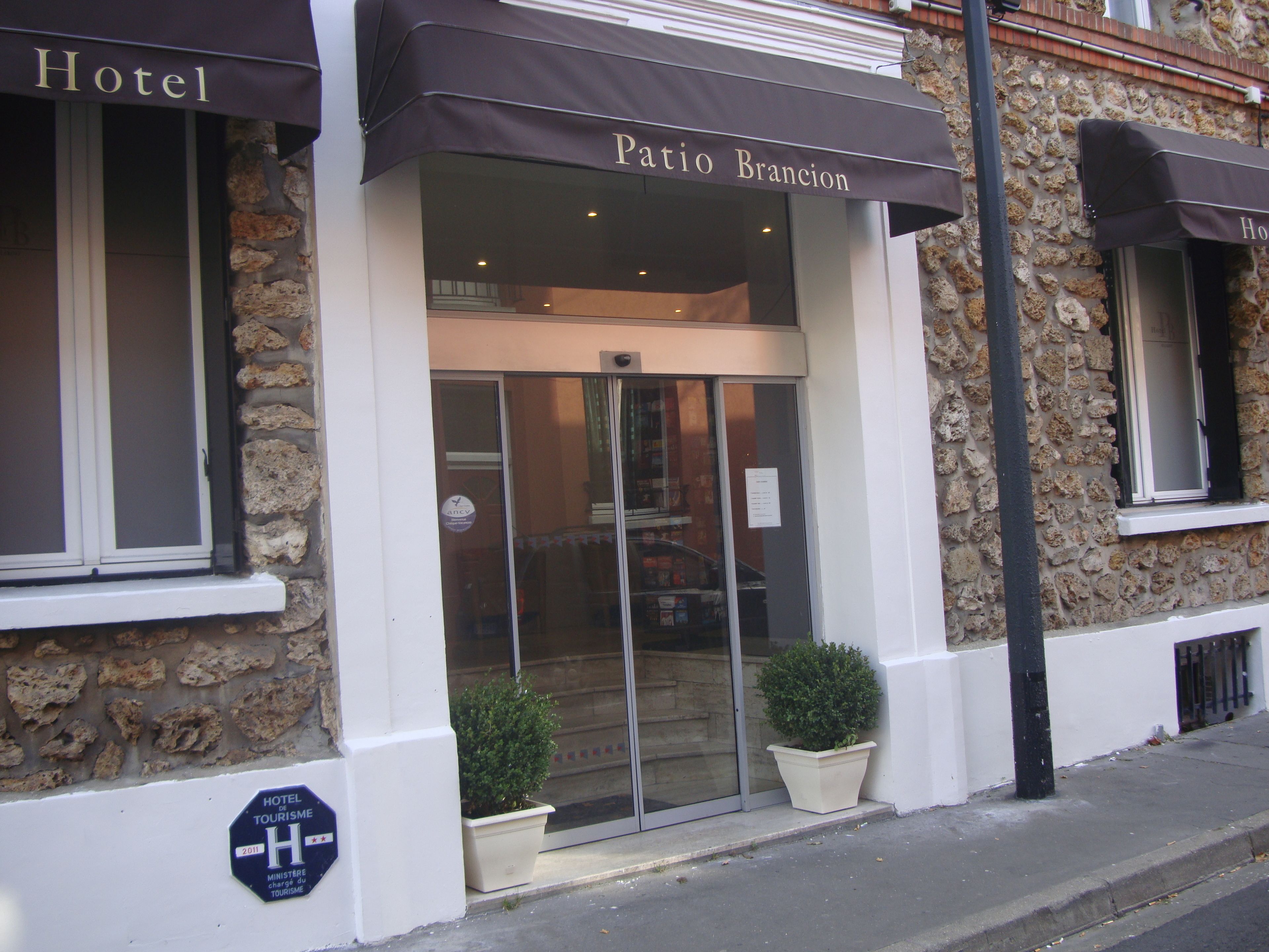 Entrée de l’hébergement