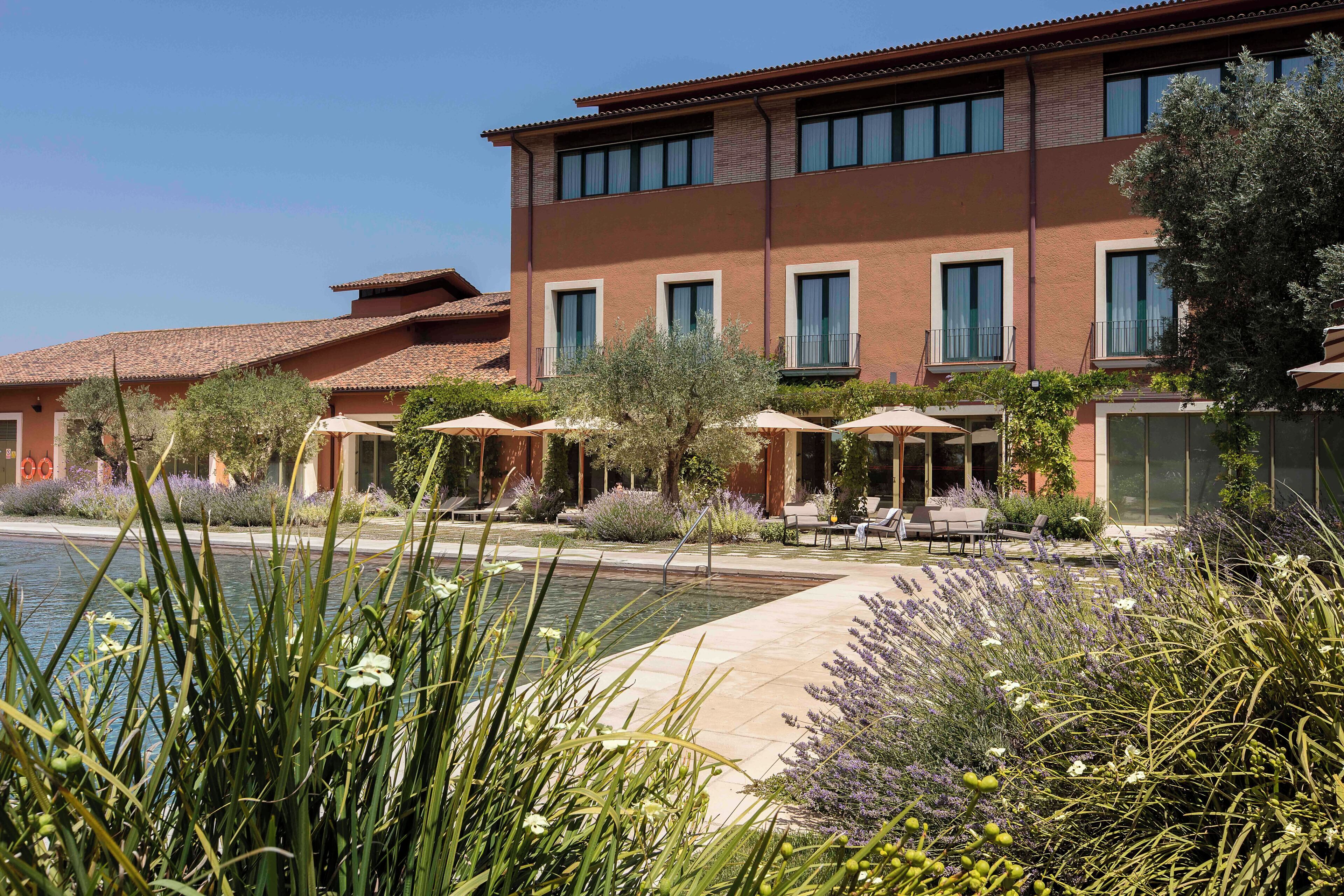 Seasonal outdoor pool