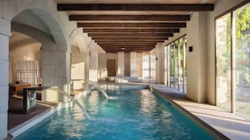 Sauna, boblebad, tyrkisk bad/hammam, kropsbehandlinger, hydroterapi