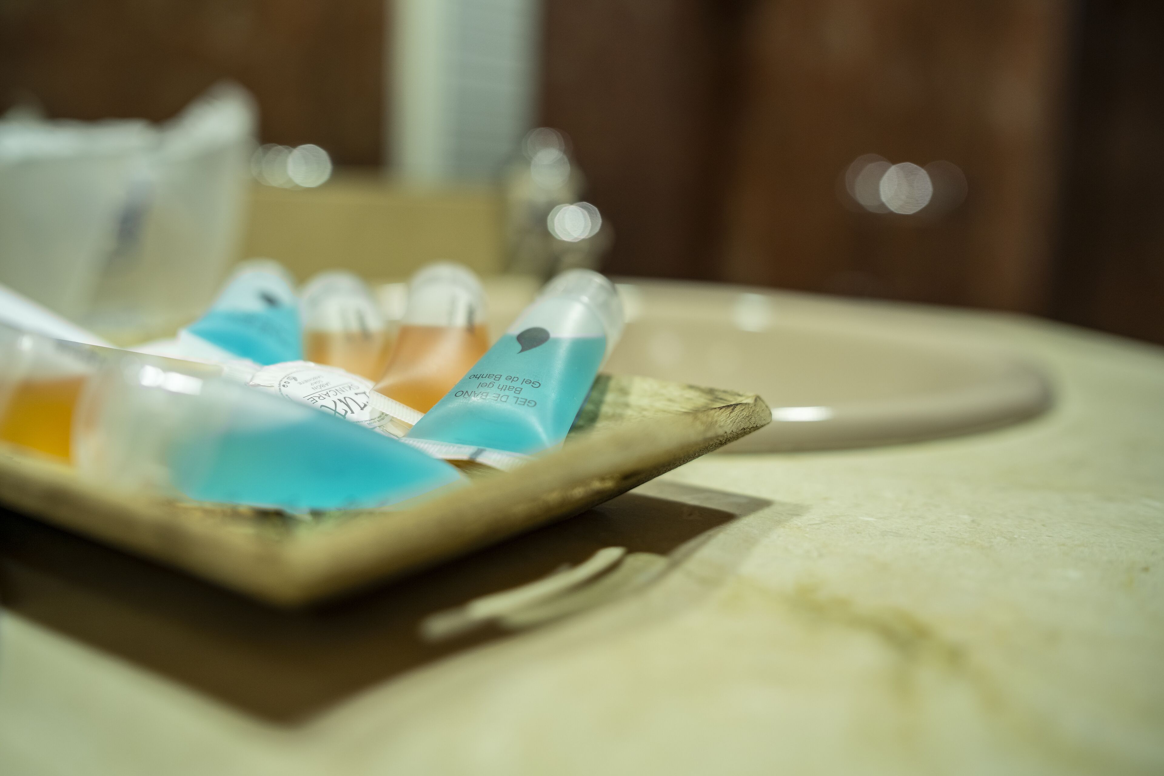 bathtub, hair dryer, bidet, towels