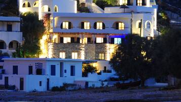 Front of property - evening/night