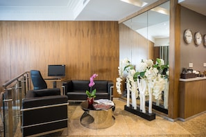 Sitzecke in der Lobby