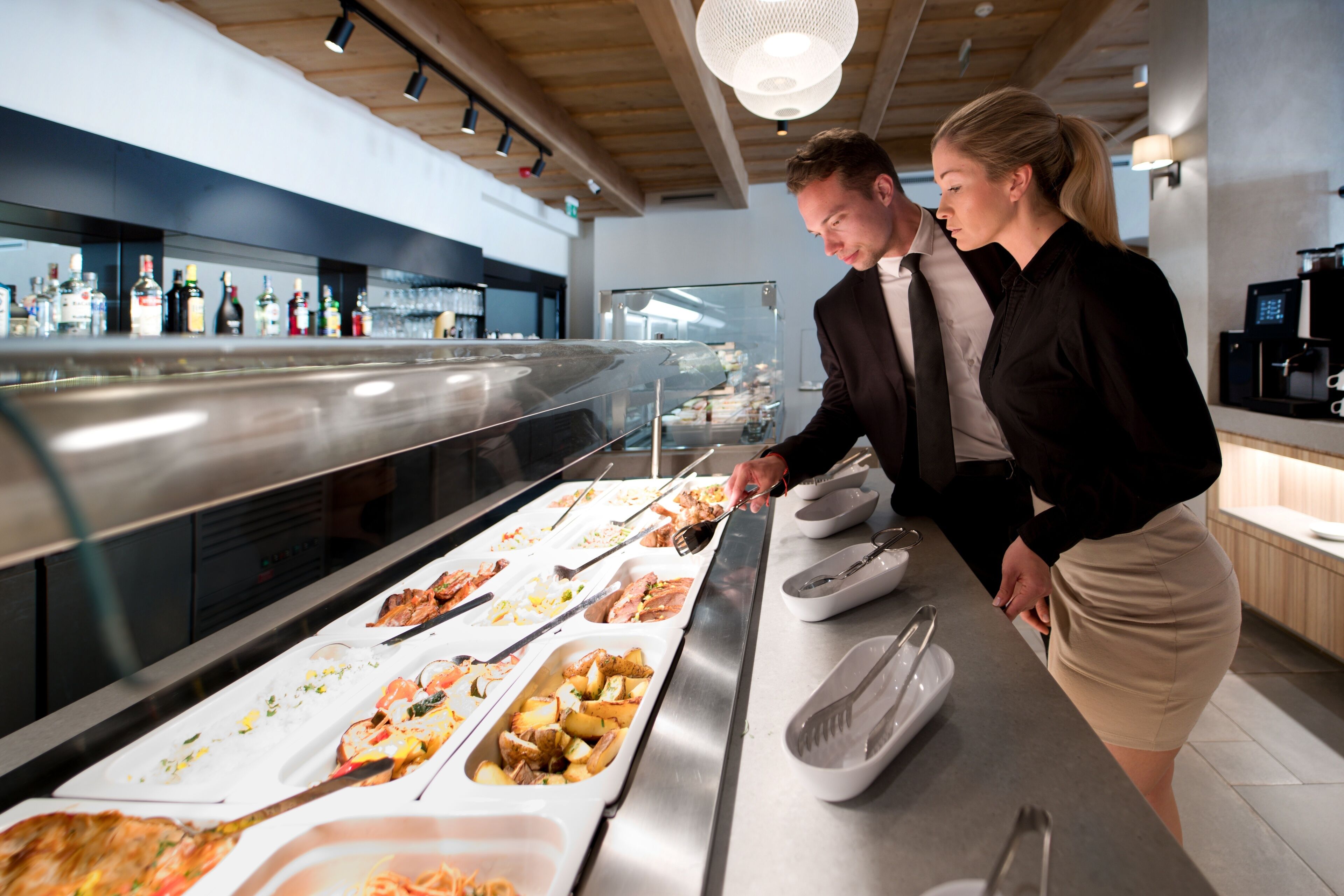 daily buffet breakfast (czk 400 per person)