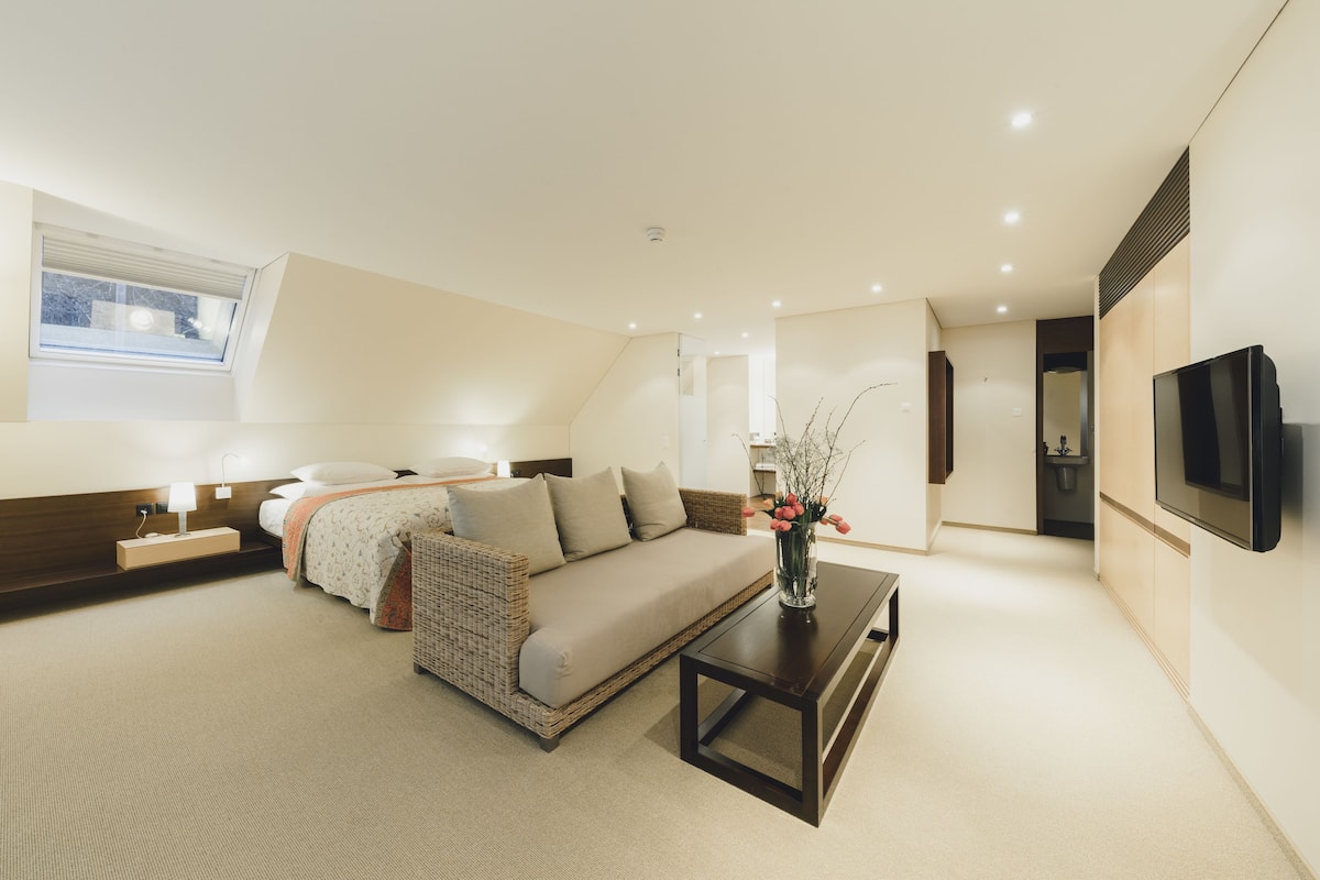 family suite | 1 bedroom, premium bedding, down duvets, minibar
