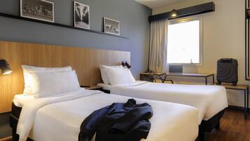 Minibar, in-room safe, desk, blackout curtains