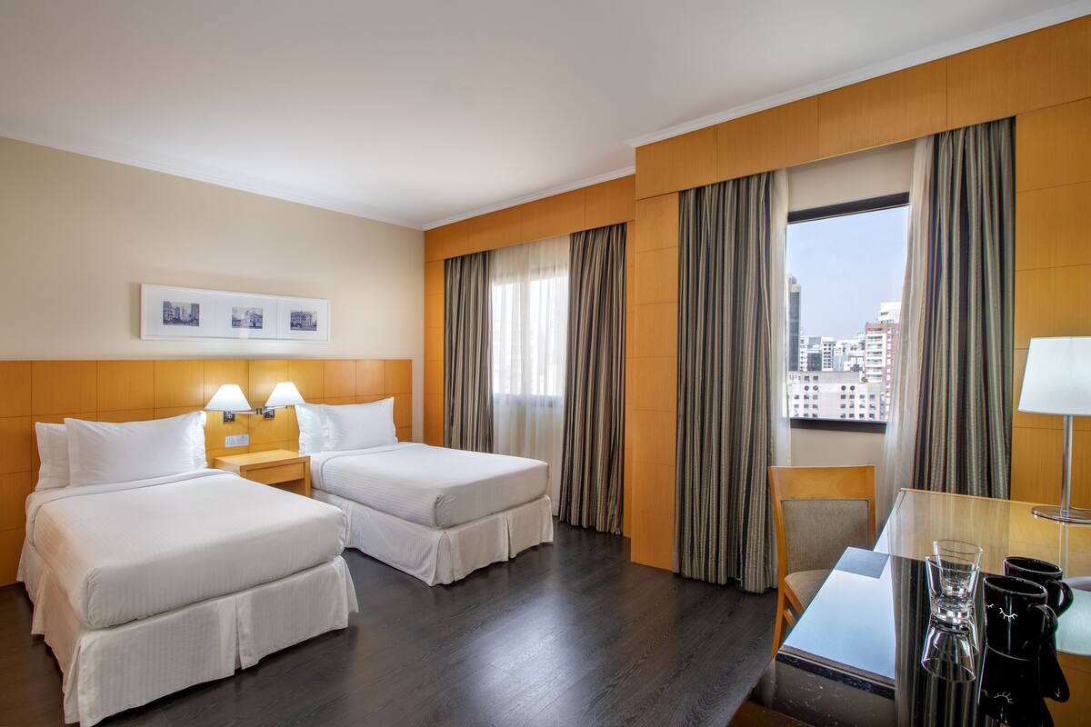 Innside Twin Room | Ausblick vom Zimmer