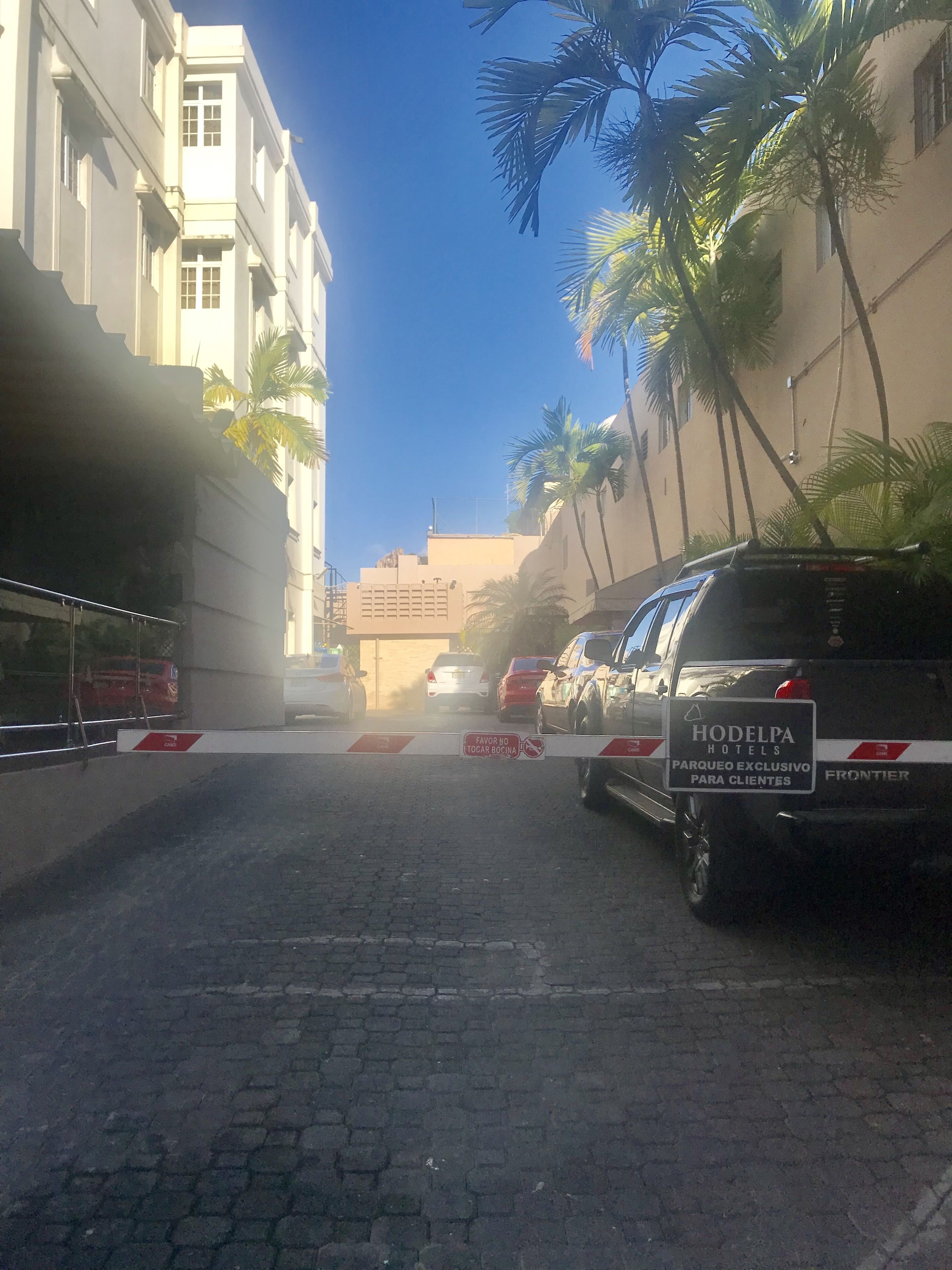 free self-parking, free valet parking